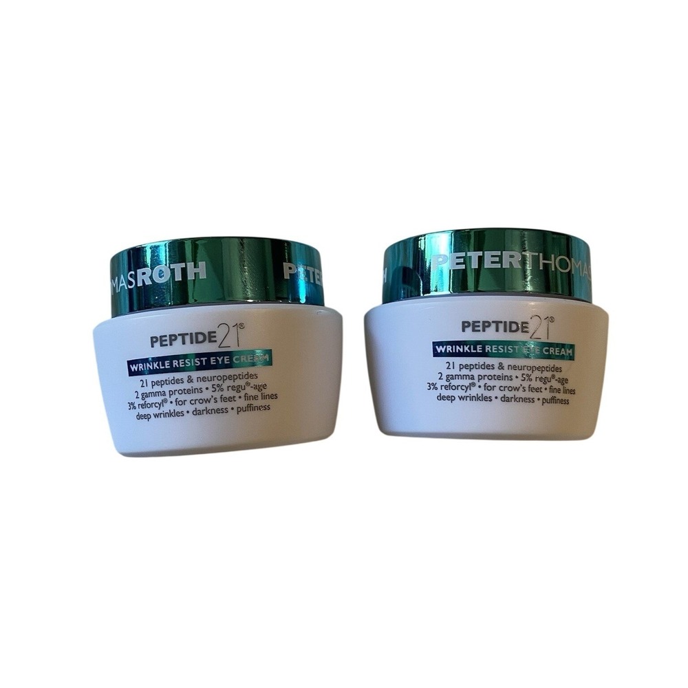 Peter Thomas Roth Peptide 21 Wrinkle Resist Eye Cream New .05 oz 15ml NWOB